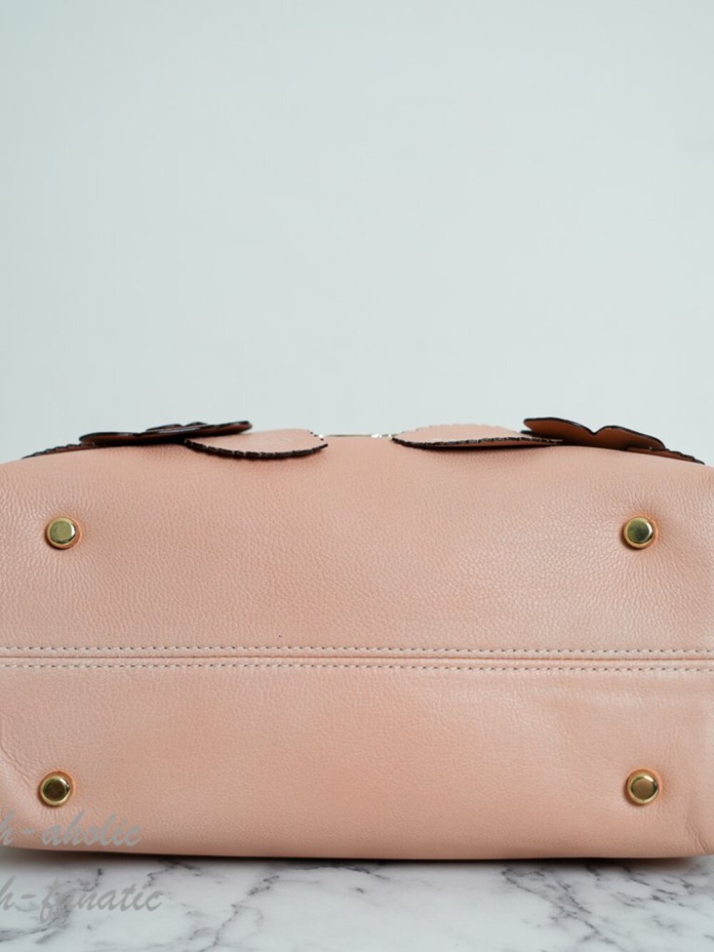 COACH CDY44 Emory Top Handle Bag with Floral Appliqué in Light Pink NWT - Picture 10 of 16